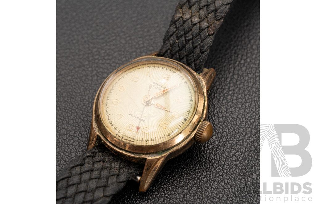 Men's Vintage Swiss Made Oberdo Watch - Mid 20th Century