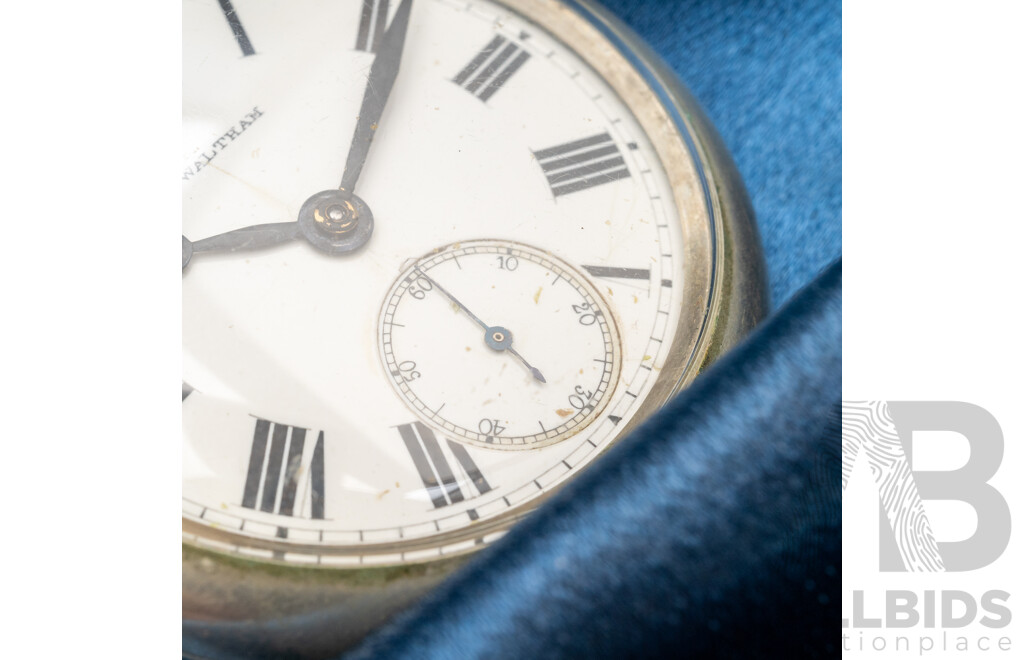 Vintage American Waltham Pocket Watch. 1880s - 1910 Era