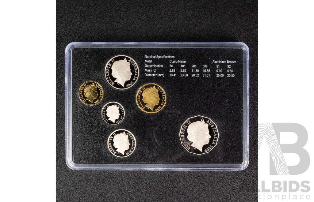 Australian RAM 2009 Six Proof Coin Set, International Year of Astronomy