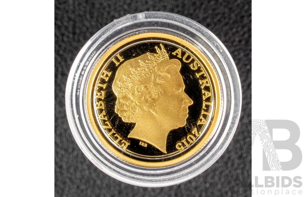 Australian RAM 2015 Gold Proof Ten Dollar Coin, Centenary of the Gallipoli Landing .999