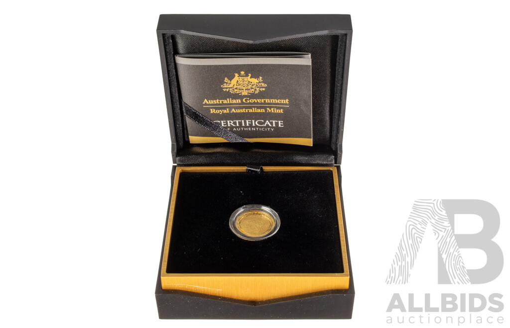 Australian RAM 2015 Gold Proof Ten Dollar Coin, Centenary of the Gallipoli Landing .999