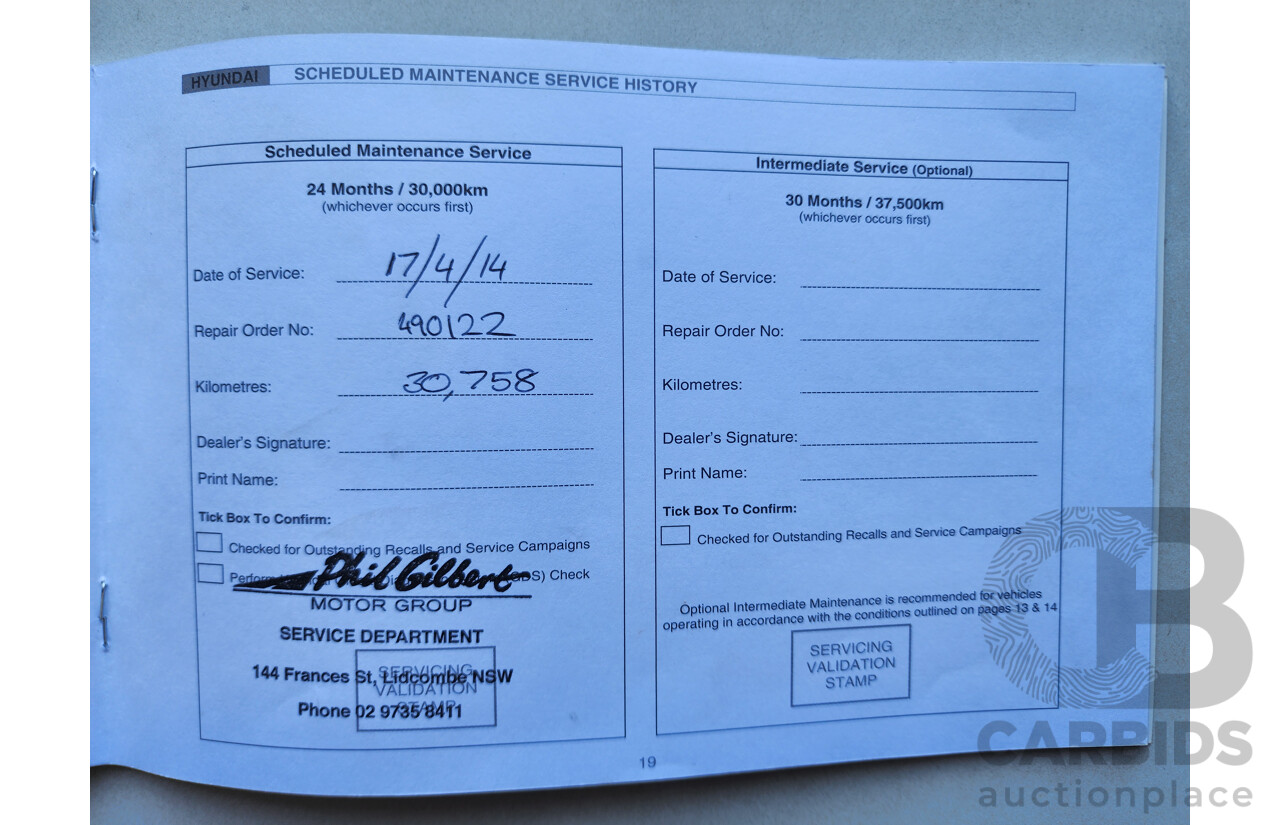 10/2012 Hyundai i30 Active GD MY12 5d Hatchback Red 1.8L