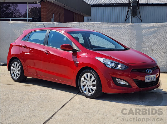 10/2012 Hyundai i30 Active GD MY12 5d Hatchback Red 1.8L