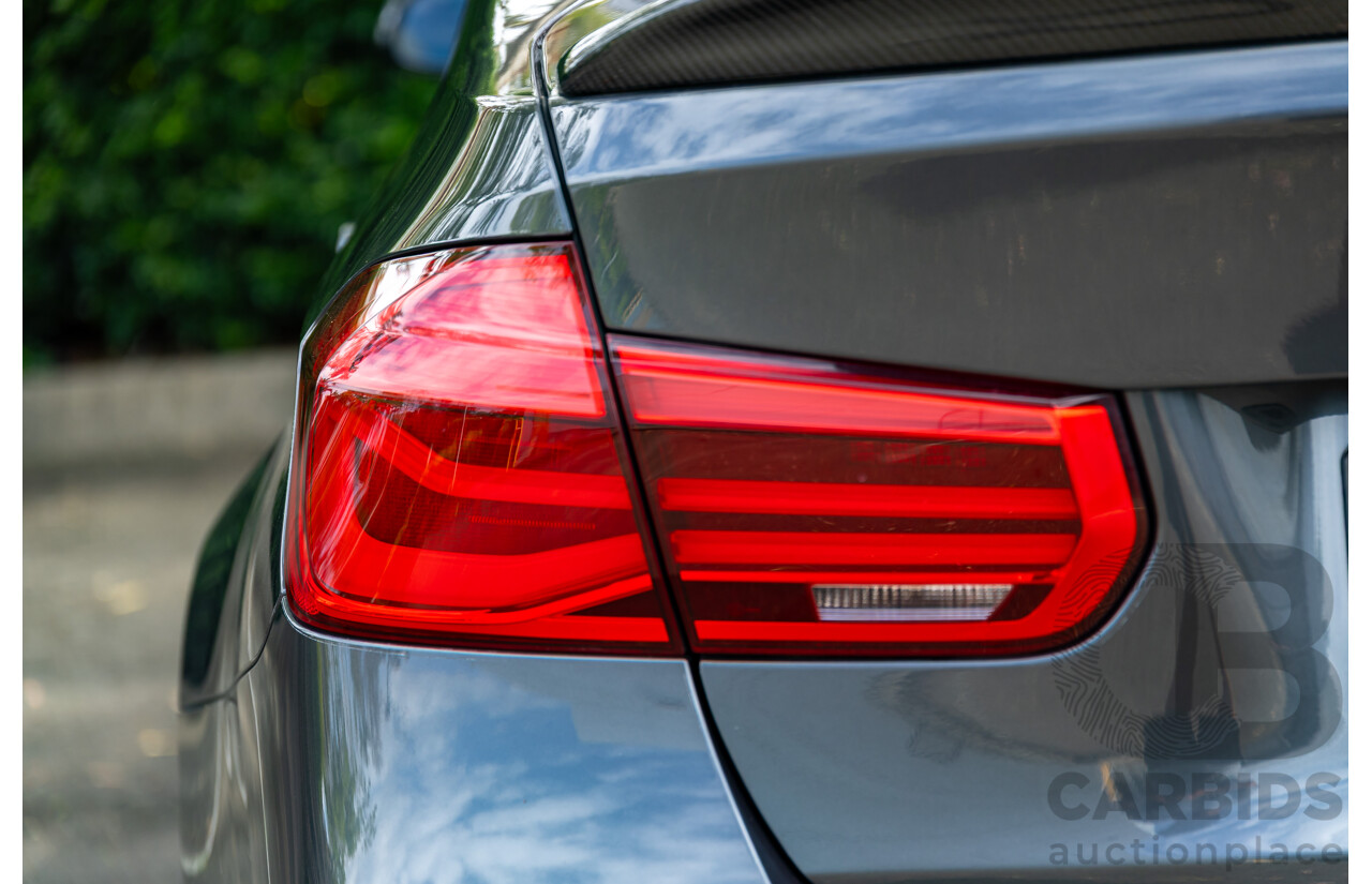 10/2018 BMW M3 Competition (RWD) F80 MY18 4d Sedan Sparkling Graphite Metallic Twin Turbo 3.0L