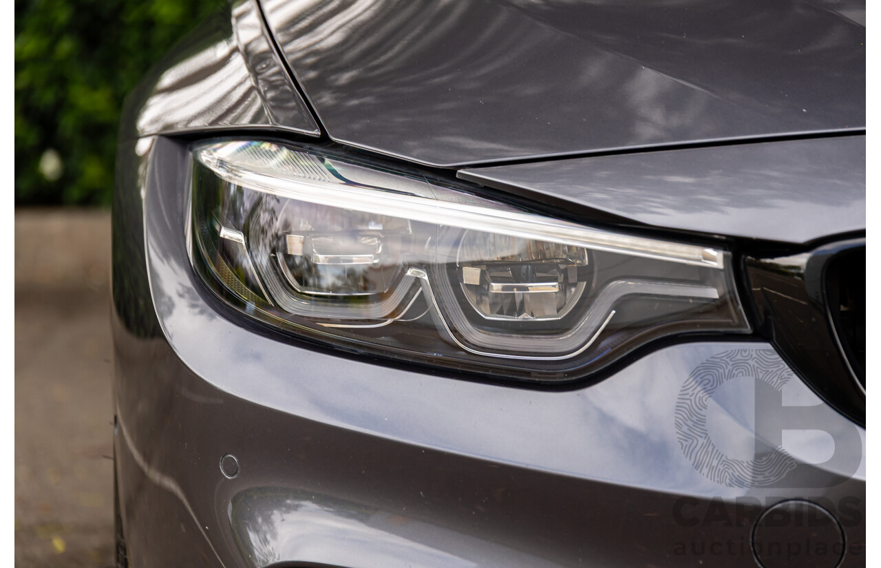 10/2018 BMW M3 Competition (RWD) F80 MY18 4d Sedan Sparkling Graphite Metallic Twin Turbo 3.0L