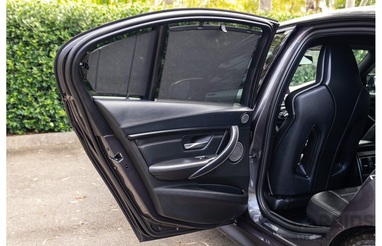 10/2018 BMW M3 Competition (RWD) F80 MY18 4d Sedan Sparkling Graphite Metallic Twin Turbo 3.0L