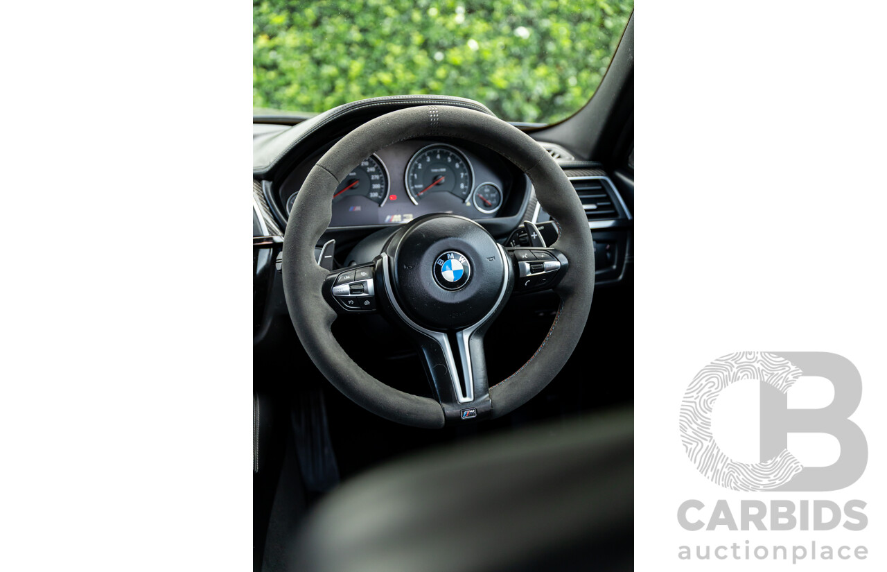 10/2018 BMW M3 Competition (RWD) F80 MY18 4d Sedan Sparkling Graphite Metallic Twin Turbo 3.0L