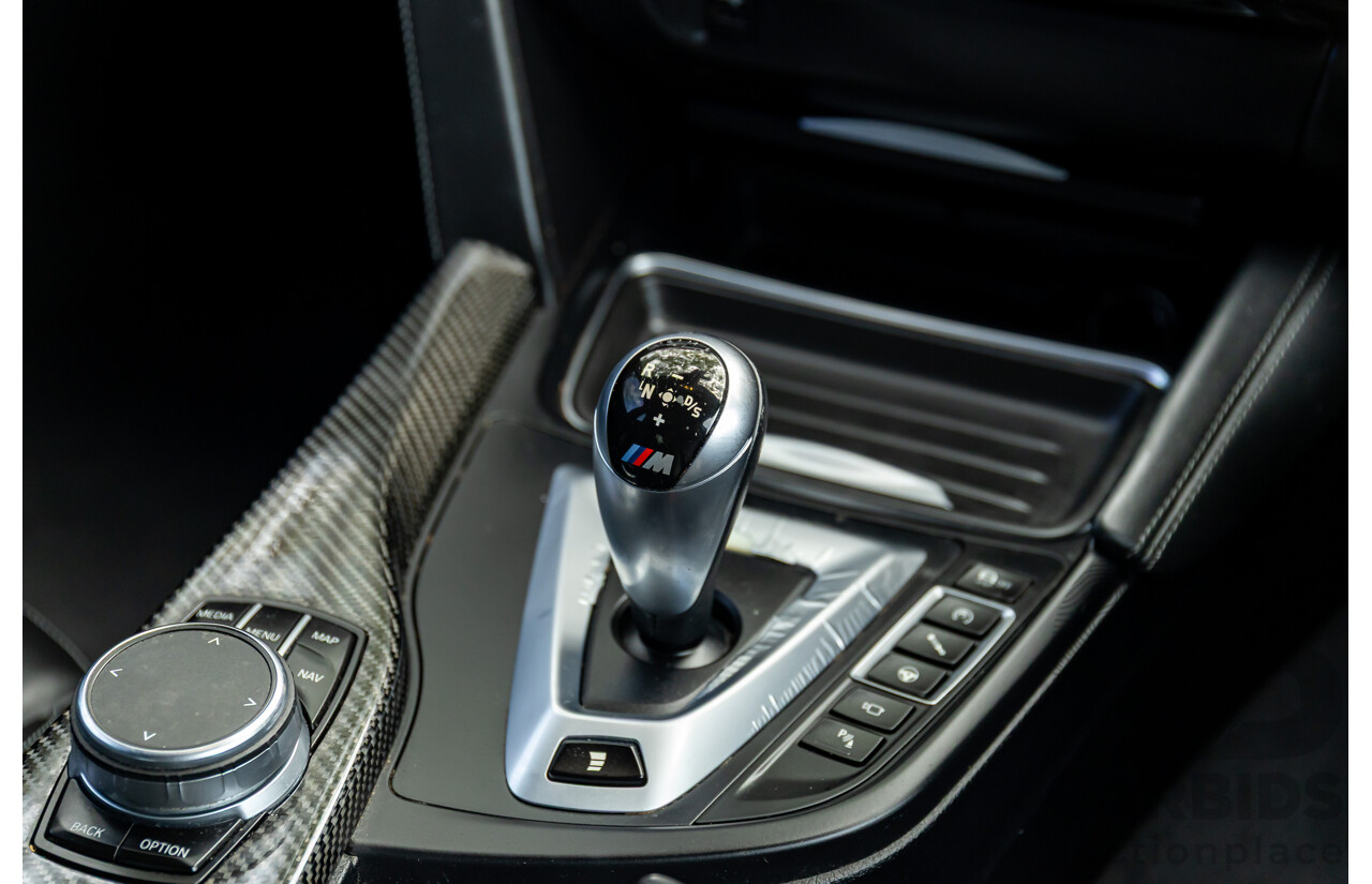 10/2018 BMW M3 Competition (RWD) F80 MY18 4d Sedan Sparkling Graphite Metallic Twin Turbo 3.0L