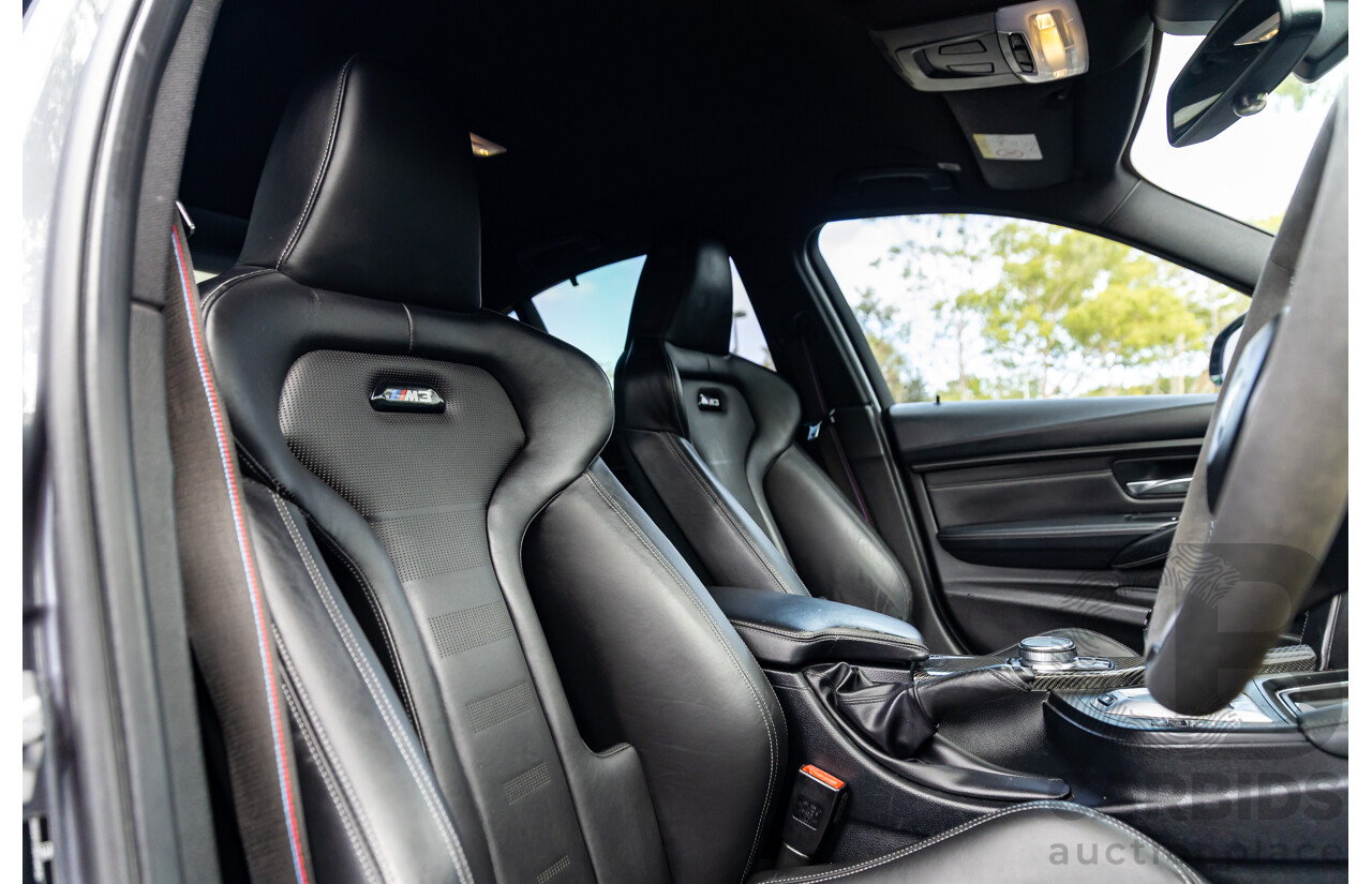 10/2018 BMW M3 Competition (RWD) F80 MY18 4d Sedan Sparkling Graphite Metallic Twin Turbo 3.0L