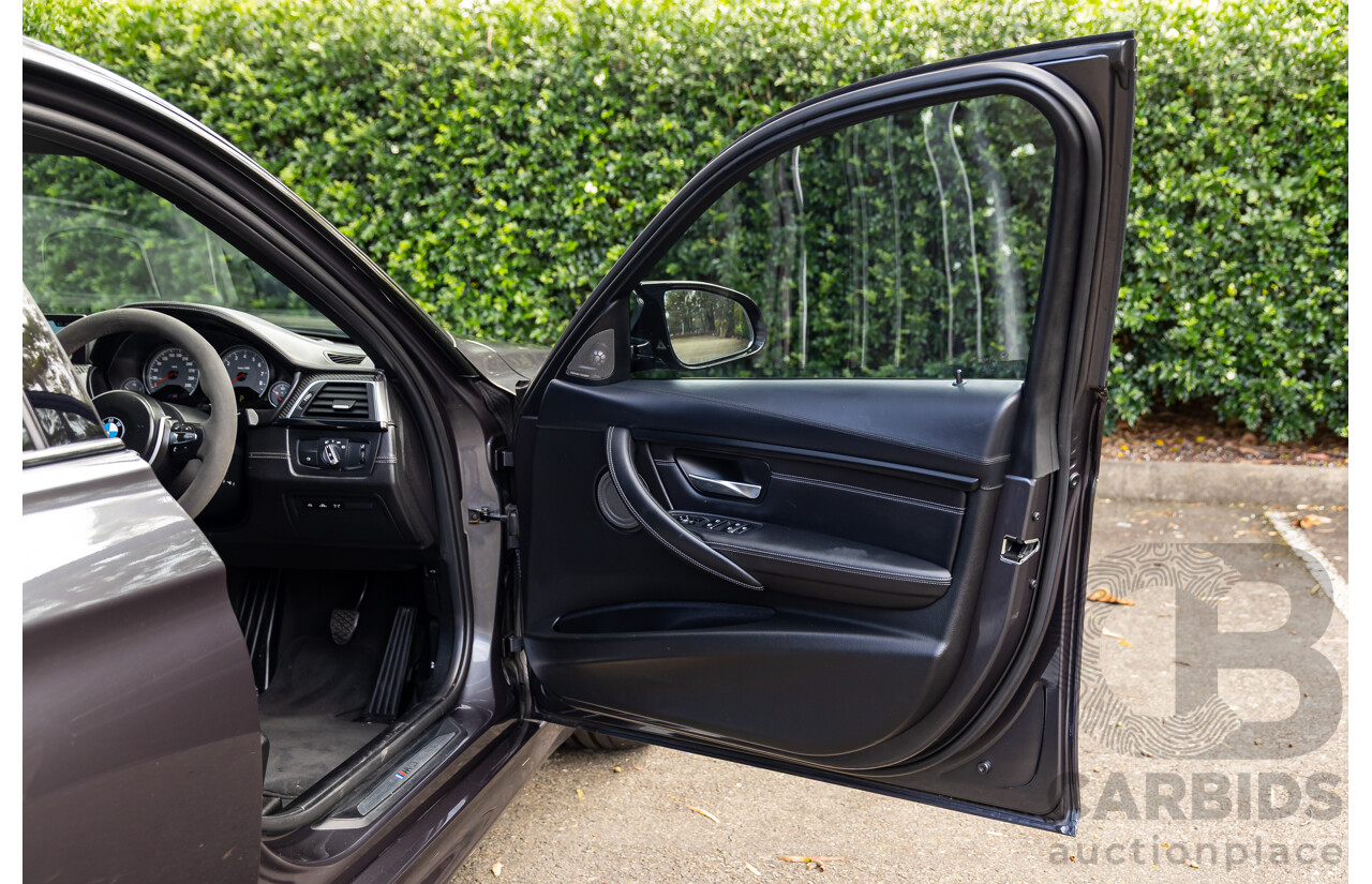 10/2018 BMW M3 Competition (RWD) F80 MY18 4d Sedan Sparkling Graphite Metallic Twin Turbo 3.0L