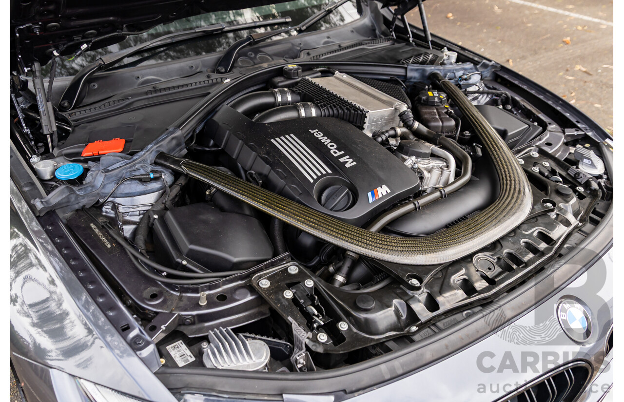 10/2018 BMW M3 Competition (RWD) F80 MY18 4d Sedan Sparkling Graphite Metallic Twin Turbo 3.0L