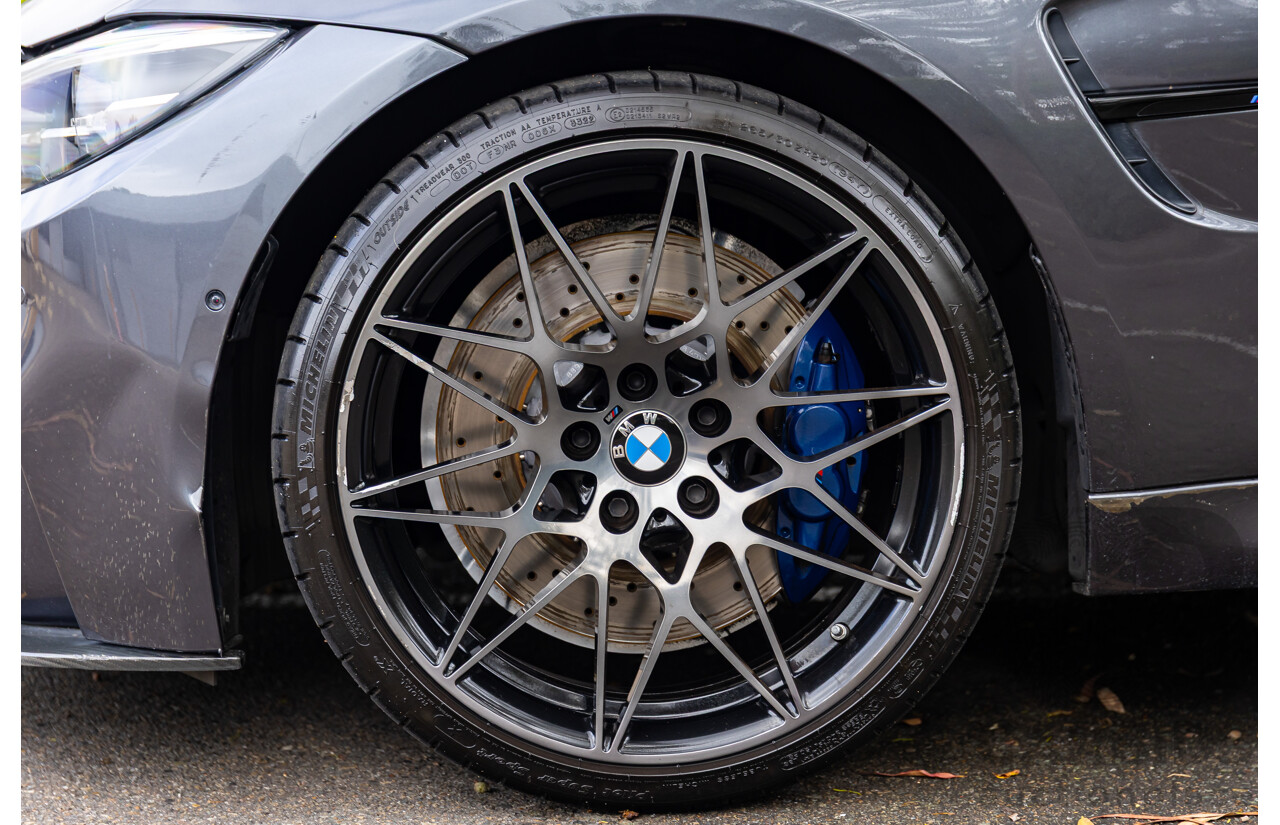 10/2018 BMW M3 Competition (RWD) F80 MY18 4d Sedan Sparkling Graphite Metallic Twin Turbo 3.0L