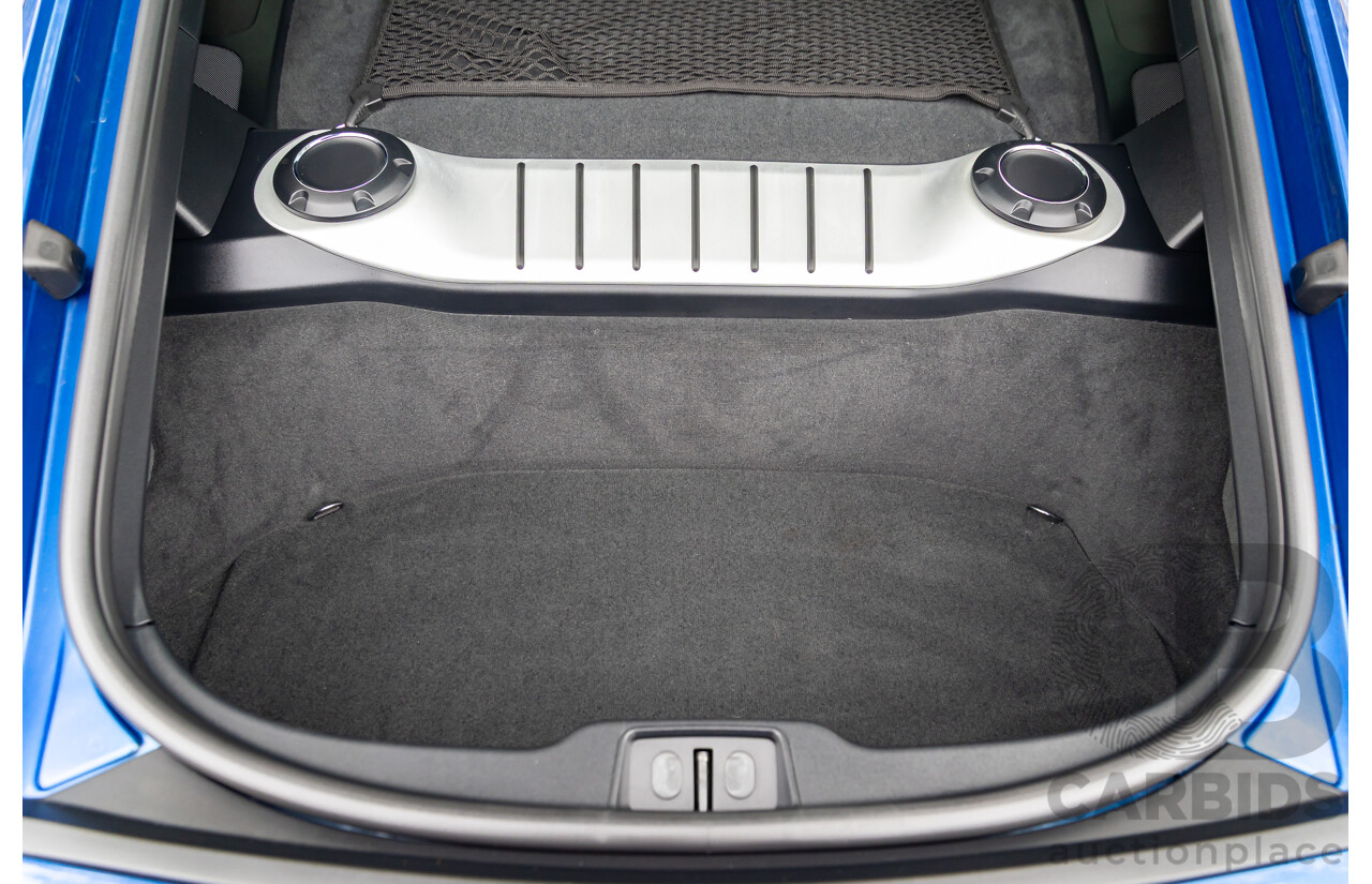 09/2017 Porsche 718 Cayman (RWD) 982 MY18 2d Coupe Sapphire Blue Metallic Turbo 2.0L