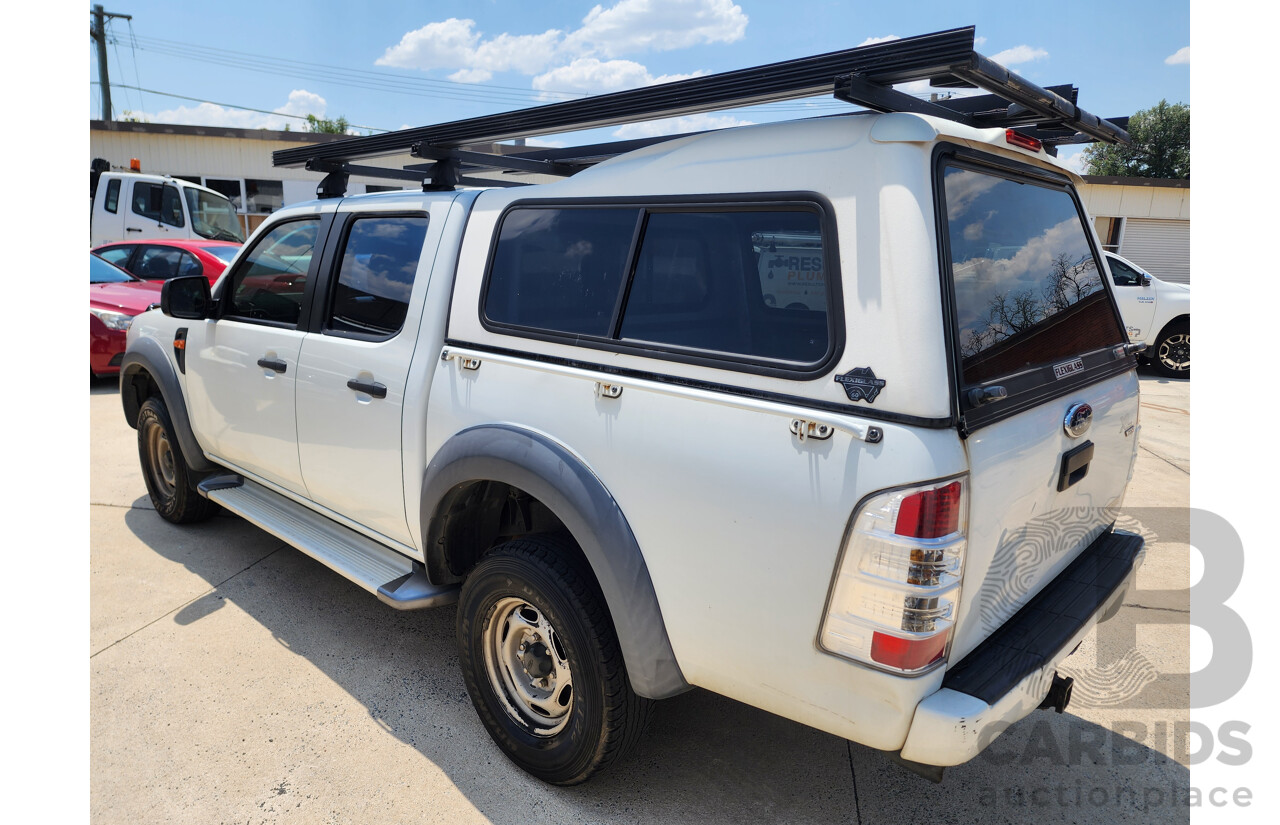 7/2009 Ford Ranger XL (4x2) PK Dual Cab P/Up White 3.0L