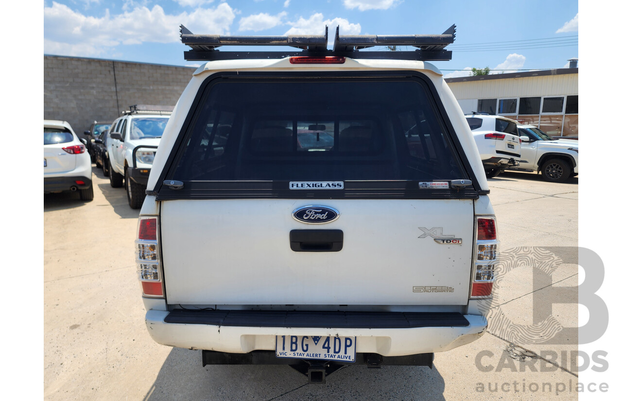 7/2009 Ford Ranger XL (4x2) PK Dual Cab P/Up White 3.0L