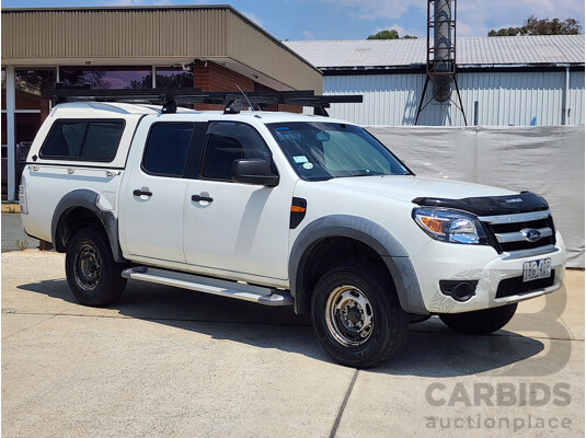 7/2009 Ford Ranger XL (4x2) PK Dual Cab P/Up White 3.0L