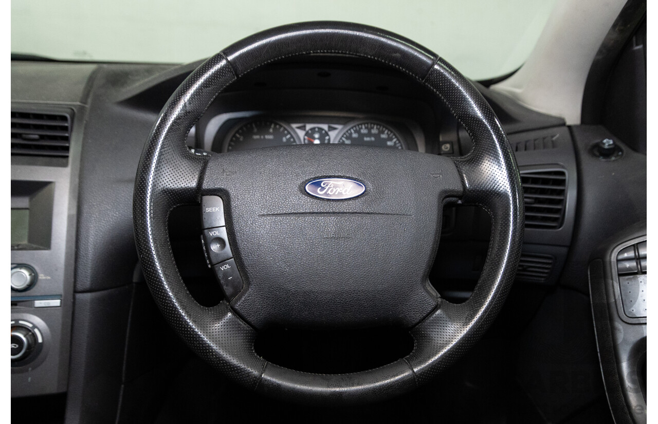 2/2003 Ford Falcon XT BA 4d Sedan Light Satin Veil Metallic 4.0L