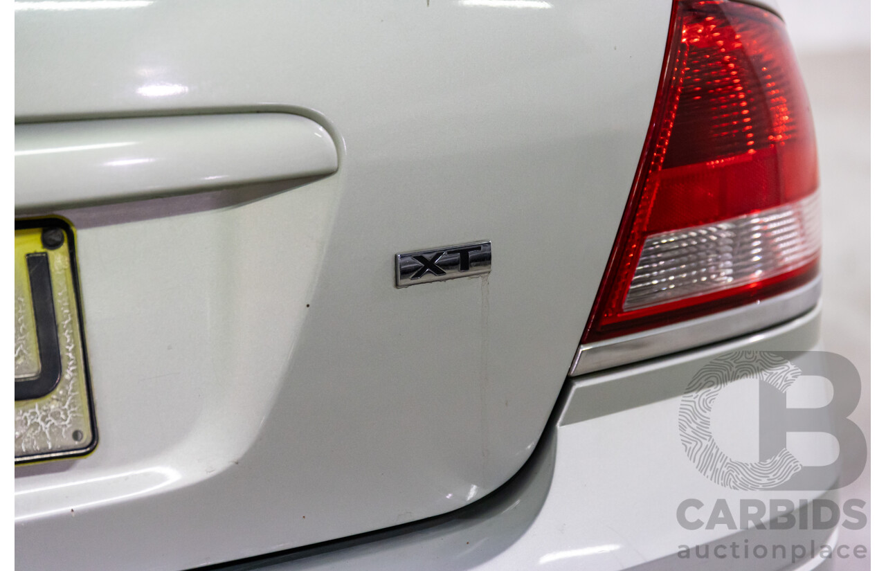 2/2003 Ford Falcon XT BA 4d Sedan Light Satin Veil Metallic 4.0L
