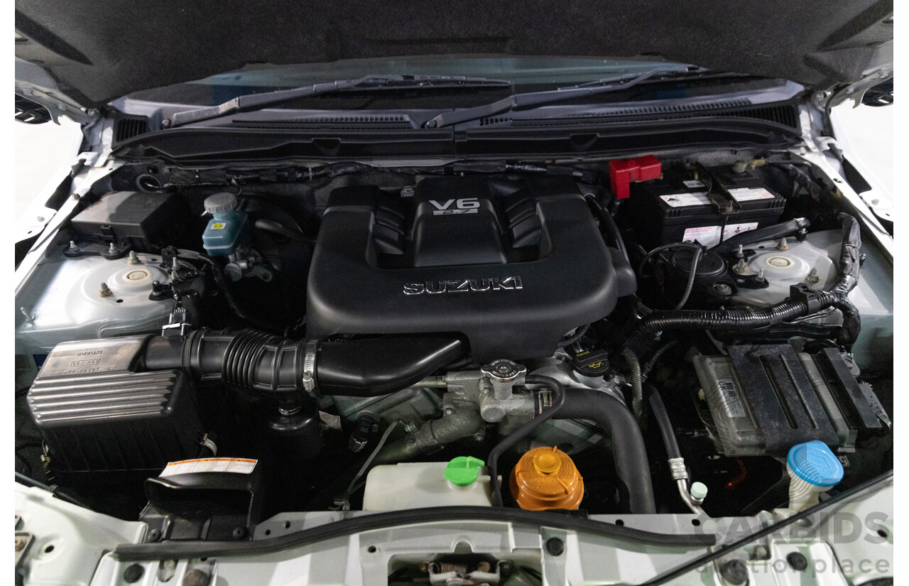 3/2008 Suzuki Grand Vitara (4x4) JT MY07 Upgrade 4d Wagon Silky Silver Metallic V6 2.7L