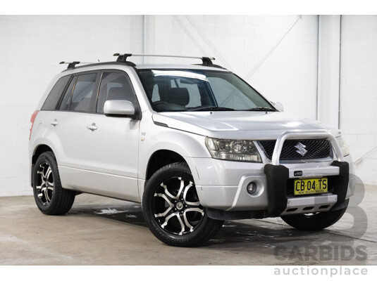 3/2008 Suzuki Grand Vitara (4x4) JT MY07 Upgrade 4d Wagon Silky Silver Metallic V6 2.7L