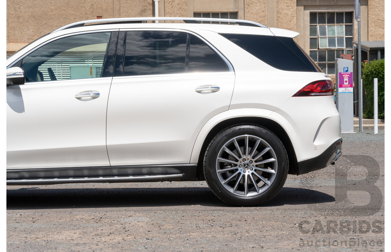 4/2021 Mercedes-Benz GLE 400d 4MATIC (AWD) V167 MY21.5 4D Wagon Diamond White Turbo Diesel 2.9L