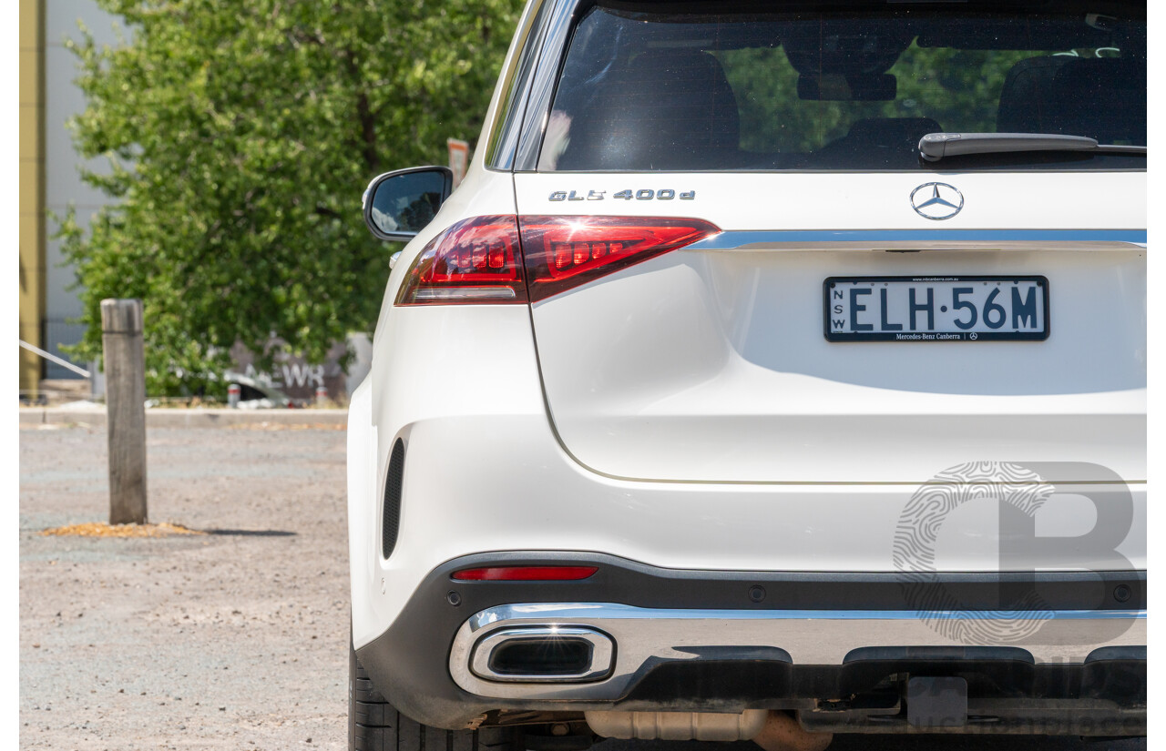 4/2021 Mercedes-Benz GLE 400d 4MATIC (AWD) V167 MY21.5 4D Wagon Diamond White Turbo Diesel 2.9L
