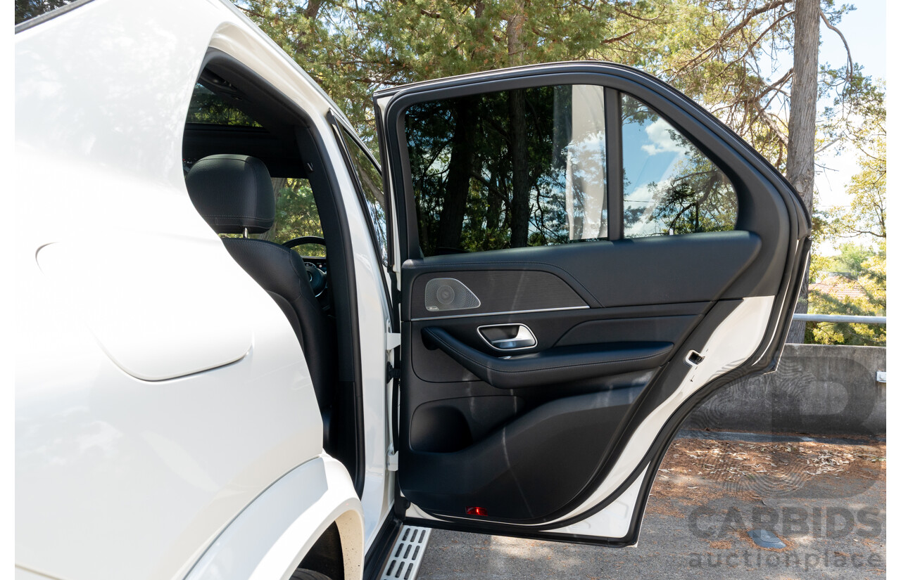 4/2021 Mercedes-Benz GLE 400d 4MATIC (AWD) V167 MY21.5 4D Wagon Diamond White Turbo Diesel 2.9L