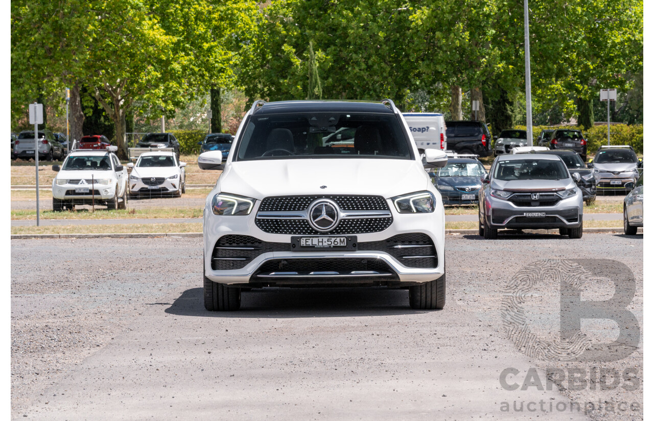 4/2021 Mercedes-Benz GLE 400d 4MATIC (AWD) V167 MY21.5 4D Wagon Diamond White Turbo Diesel 2.9L