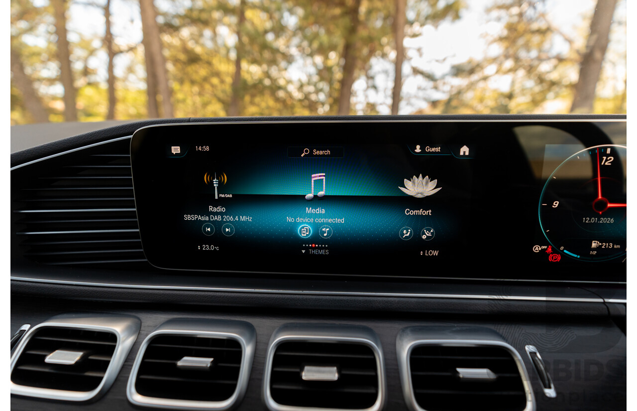 4/2021 Mercedes-Benz GLE 400d 4MATIC (AWD) V167 MY21.5 4D Wagon Diamond White Turbo Diesel 2.9L