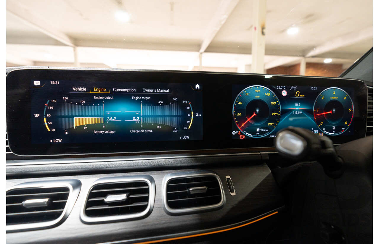 4/2021 Mercedes-Benz GLE 400d 4MATIC (AWD) V167 MY21.5 4D Wagon Diamond White Turbo Diesel 2.9L