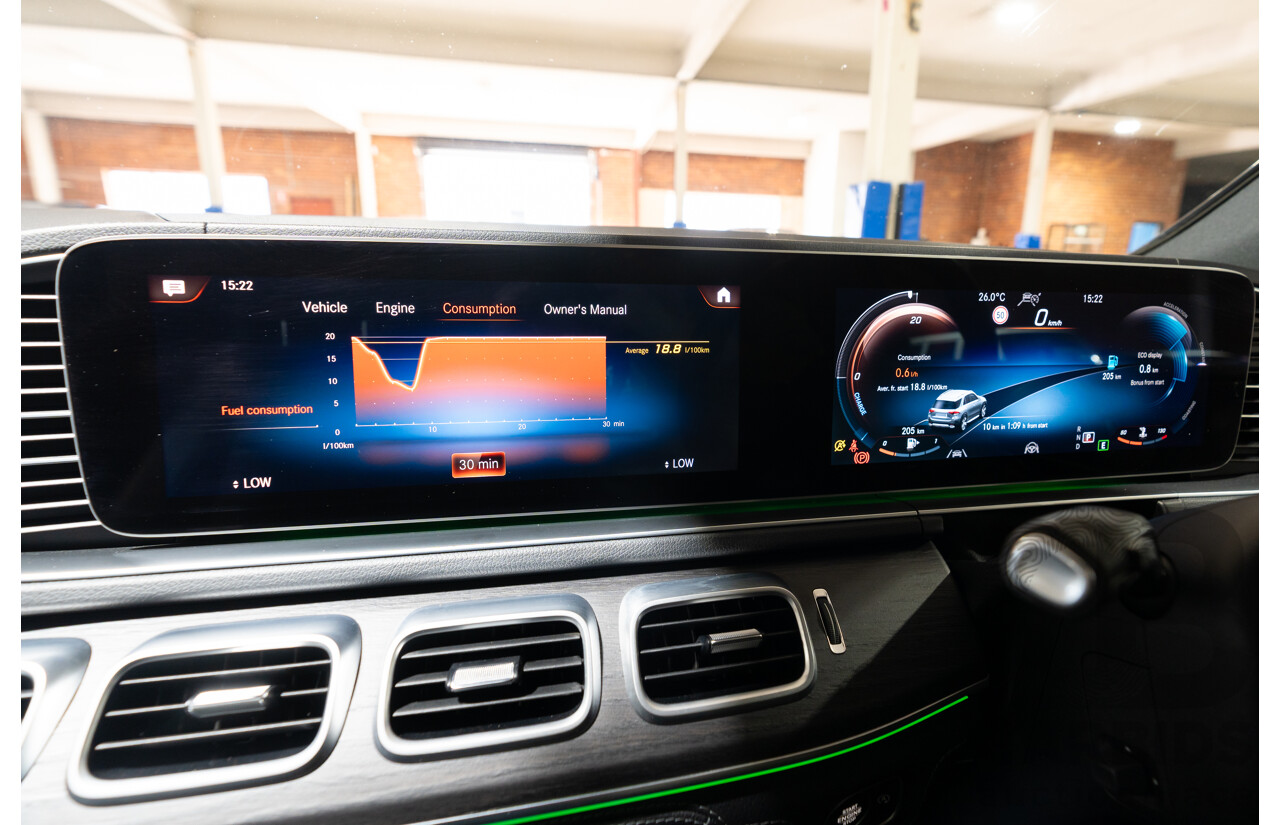 4/2021 Mercedes-Benz GLE 400d 4MATIC (AWD) V167 MY21.5 4D Wagon Diamond White Turbo Diesel 2.9L