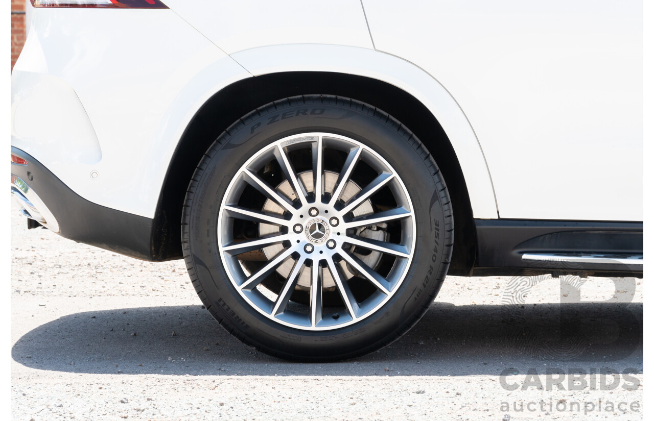 4/2021 Mercedes-Benz GLE 400d 4MATIC (AWD) V167 MY21.5 4D Wagon Diamond White Turbo Diesel 2.9L