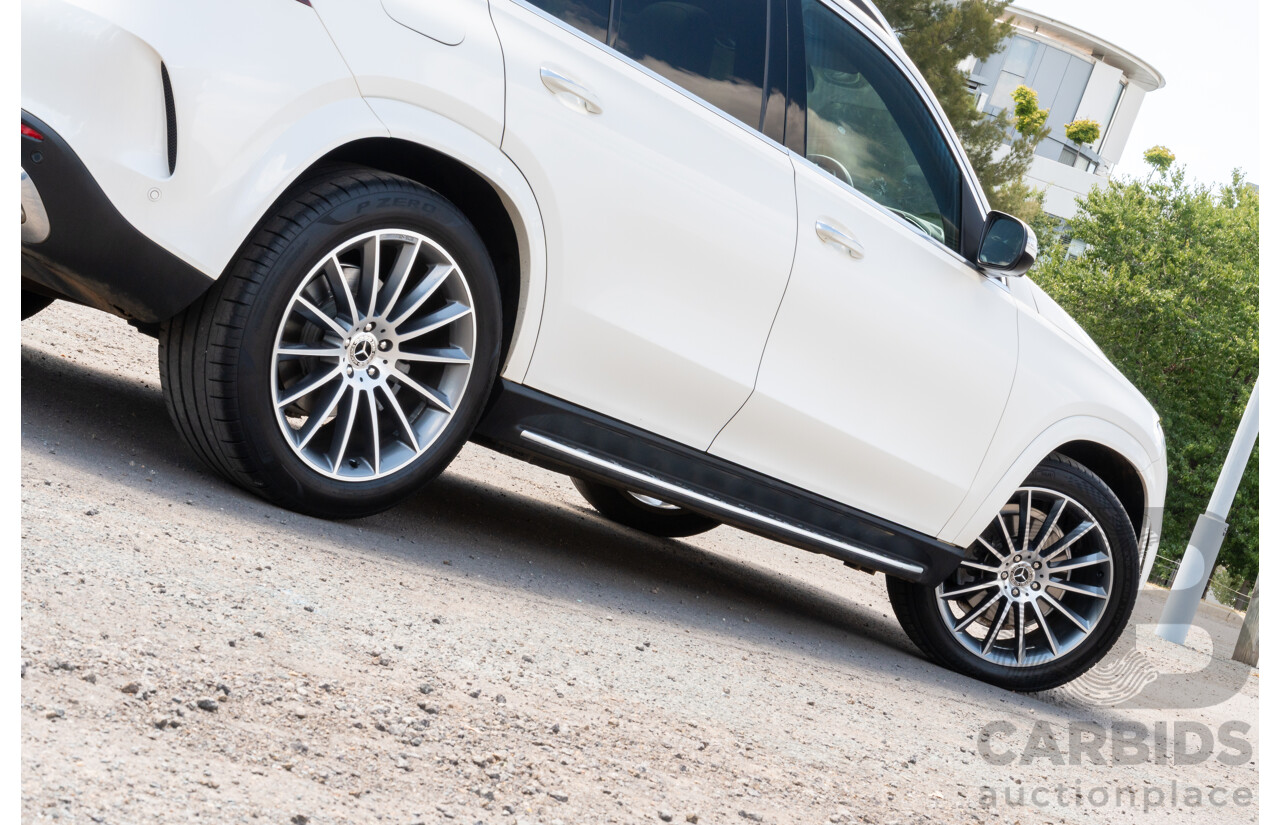 4/2021 Mercedes-Benz GLE 400d 4MATIC (AWD) V167 MY21.5 4D Wagon Diamond White Turbo Diesel 2.9L
