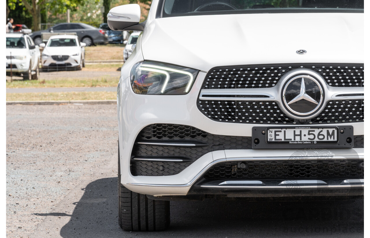 4/2021 Mercedes-Benz GLE 400d 4MATIC (AWD) V167 MY21.5 4D Wagon Diamond White Turbo Diesel 2.9L