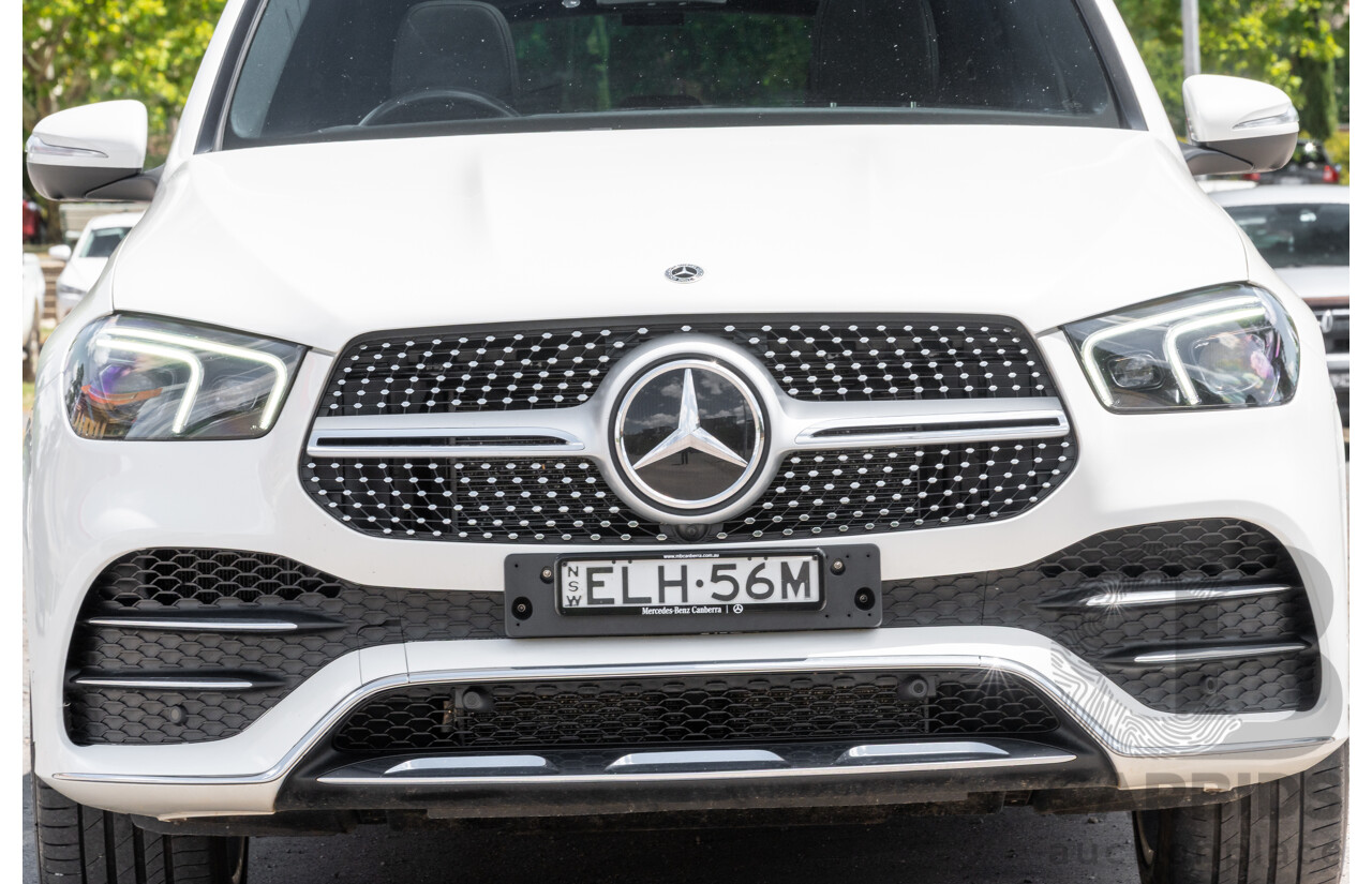4/2021 Mercedes-Benz GLE 400d 4MATIC (AWD) V167 MY21.5 4D Wagon Diamond White Turbo Diesel 2.9L