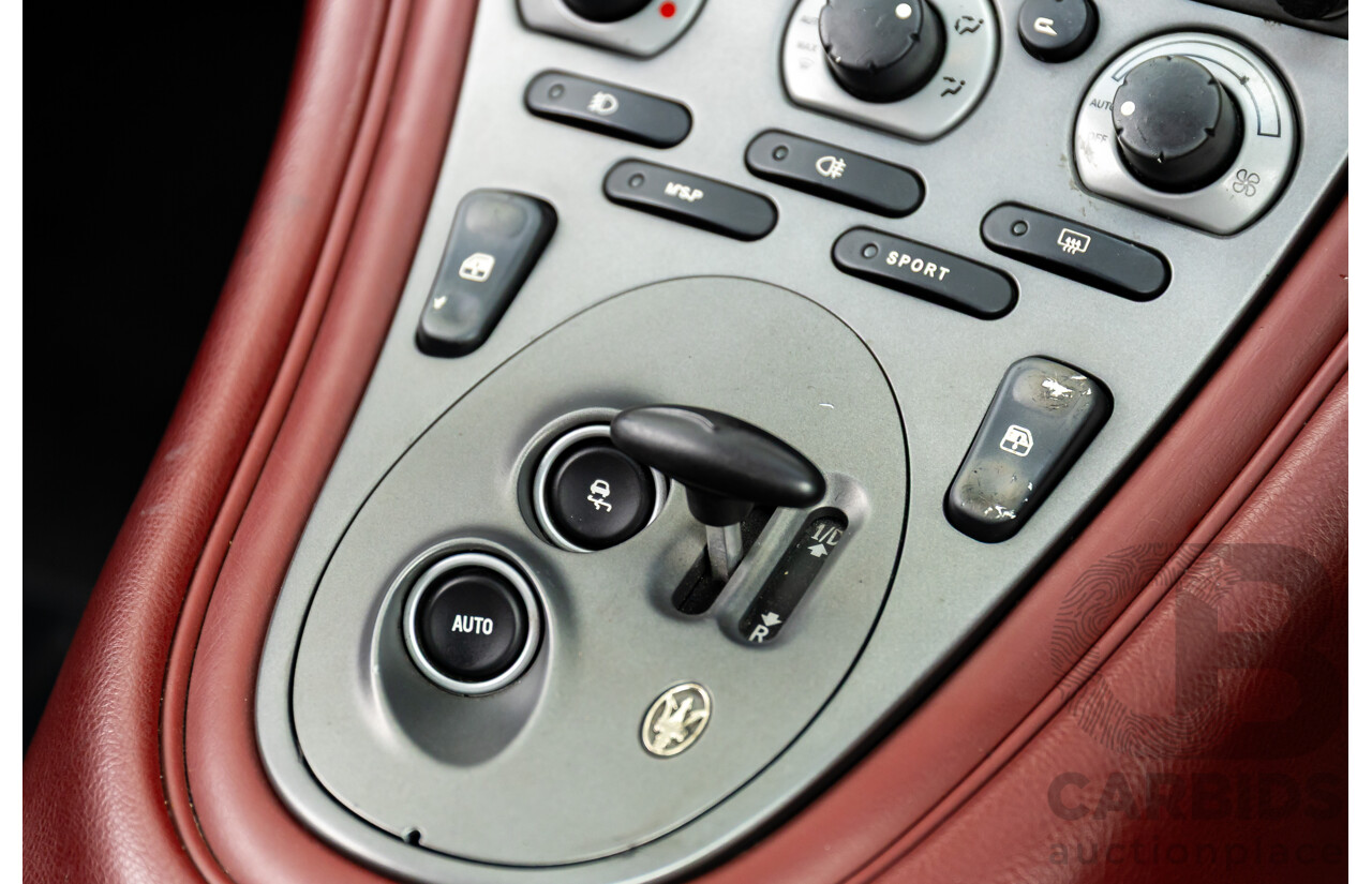 7/2005 Maserati Coupe Cambiocorsa 2d Coupe Grigio Alfieri Metallic Grey V8 4.2L