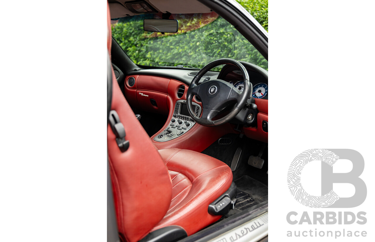 7/2005 Maserati Coupe Cambiocorsa 2d Coupe Grigio Alfieri Metallic Grey V8 4.2L