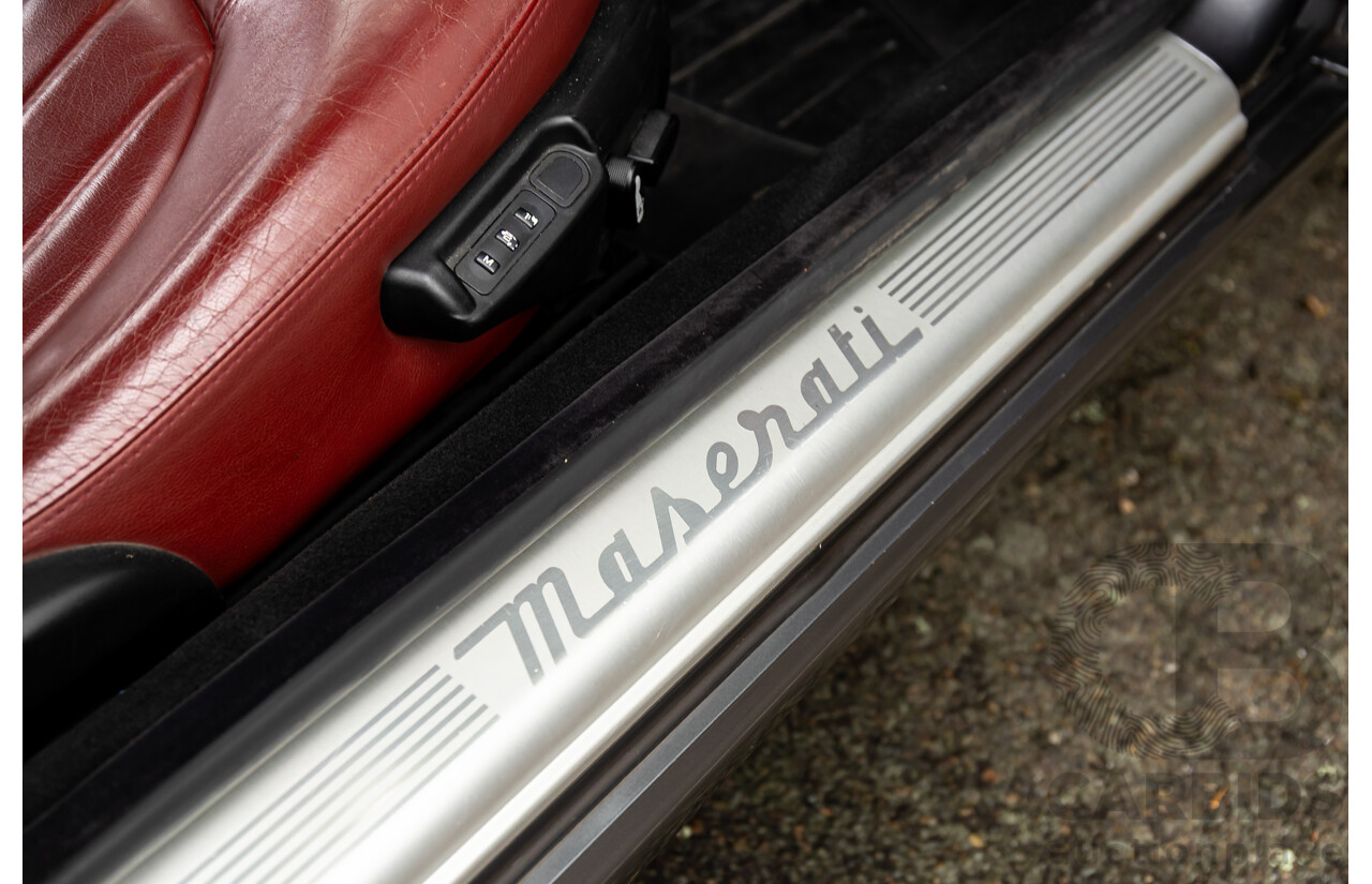 7/2005 Maserati Coupe Cambiocorsa 2d Coupe Grigio Alfieri Metallic Grey V8 4.2L