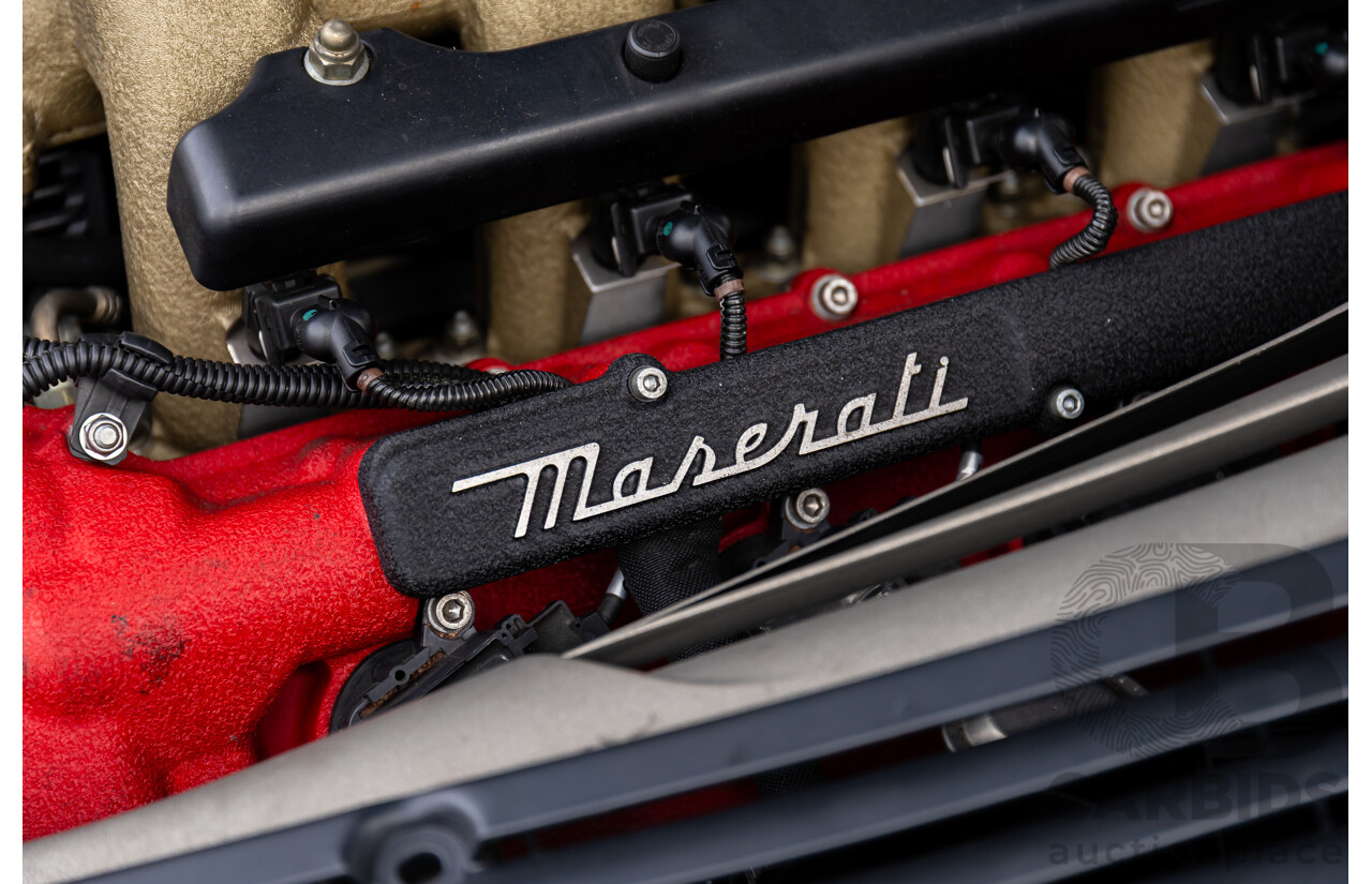 7/2005 Maserati Coupe Cambiocorsa 2d Coupe Grigio Alfieri Metallic Grey V8 4.2L