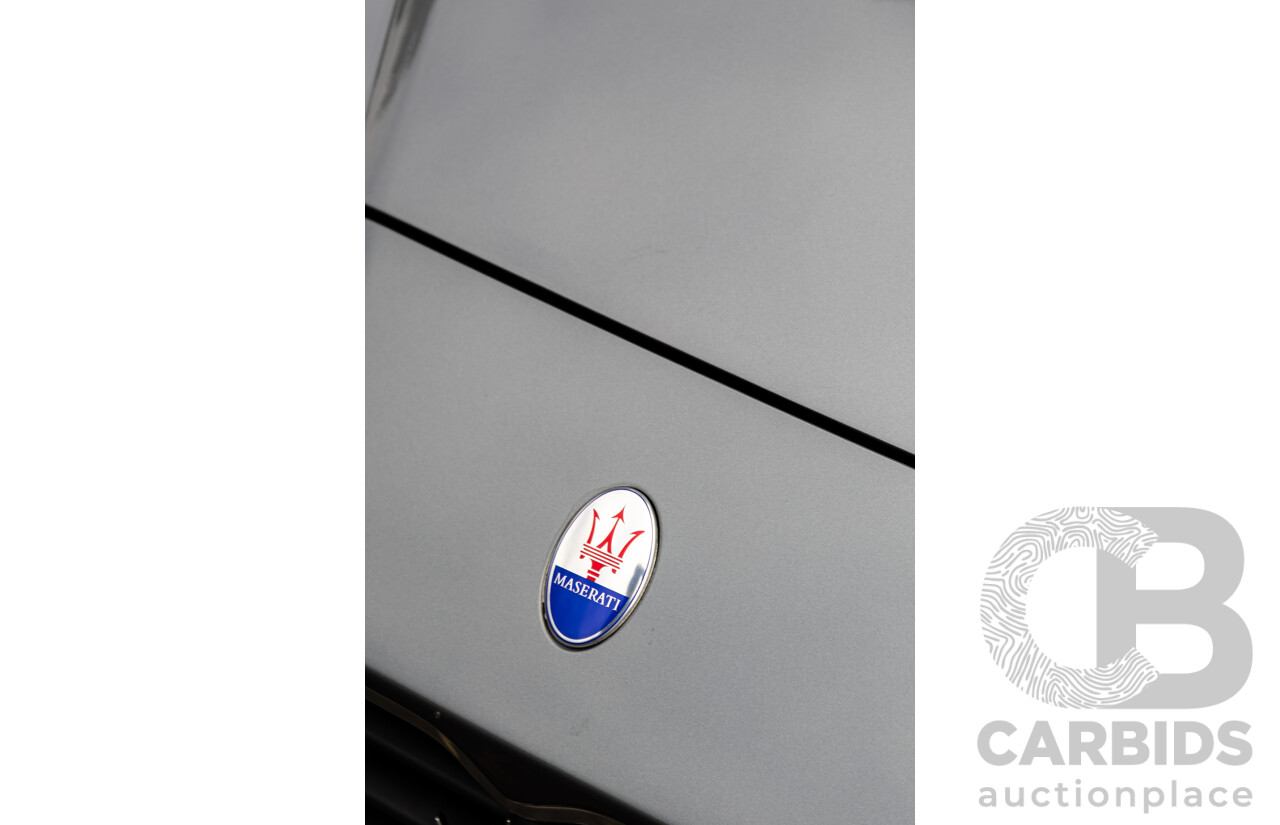 7/2005 Maserati Coupe Cambiocorsa 2d Coupe Grigio Alfieri Metallic Grey V8 4.2L