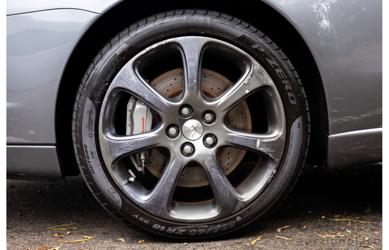 7/2005 Maserati Coupe Cambiocorsa 2d Coupe Grigio Alfieri Metallic Grey V8 4.2L