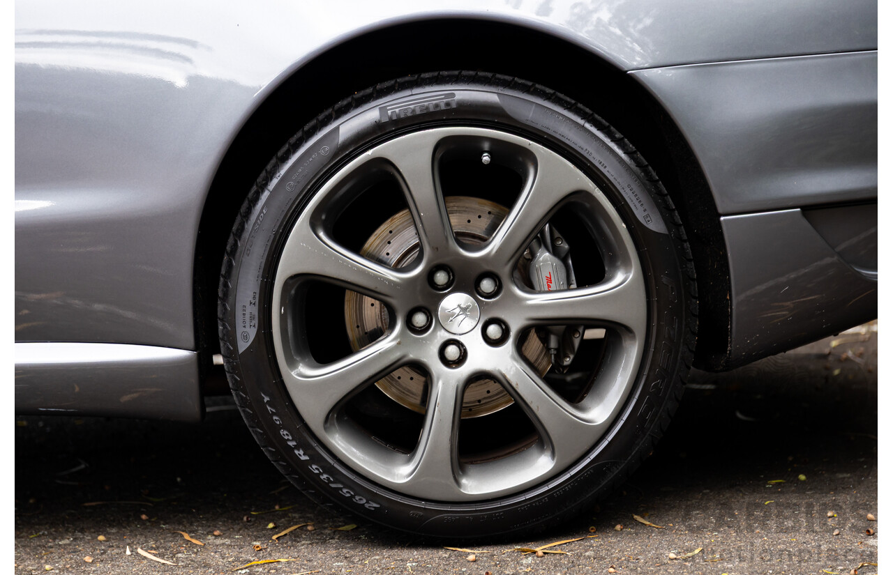 7/2005 Maserati Coupe Cambiocorsa 2d Coupe Grigio Alfieri Metallic Grey V8 4.2L