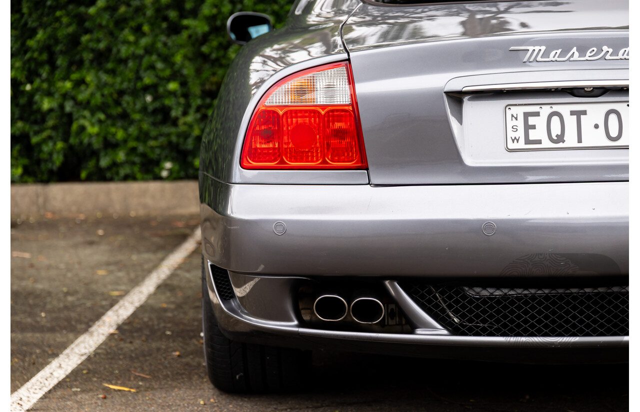 7/2005 Maserati Coupe Cambiocorsa 2d Coupe Grigio Alfieri Metallic Grey V8 4.2L