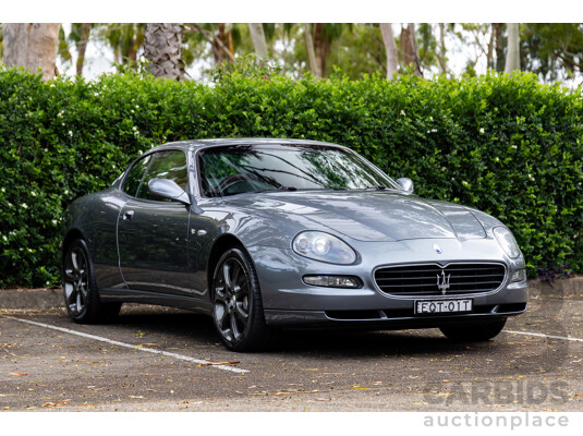 7/2005 Maserati Coupe Cambiocorsa 2d Coupe Grigio Alfieri Metallic Grey V8 4.2L