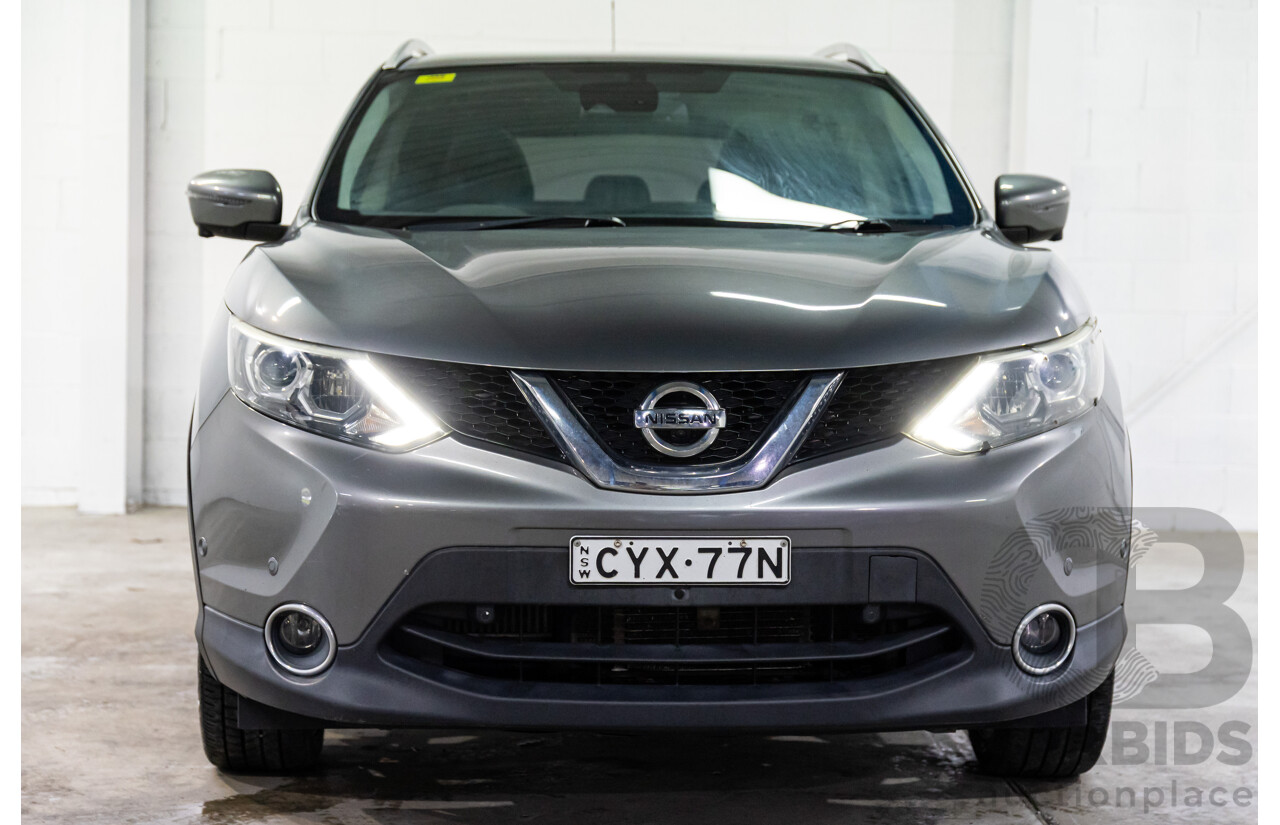 5/2015 Nissan Qashqai TL J11 4d Wagon Grey Turbo Diesel 1.6L