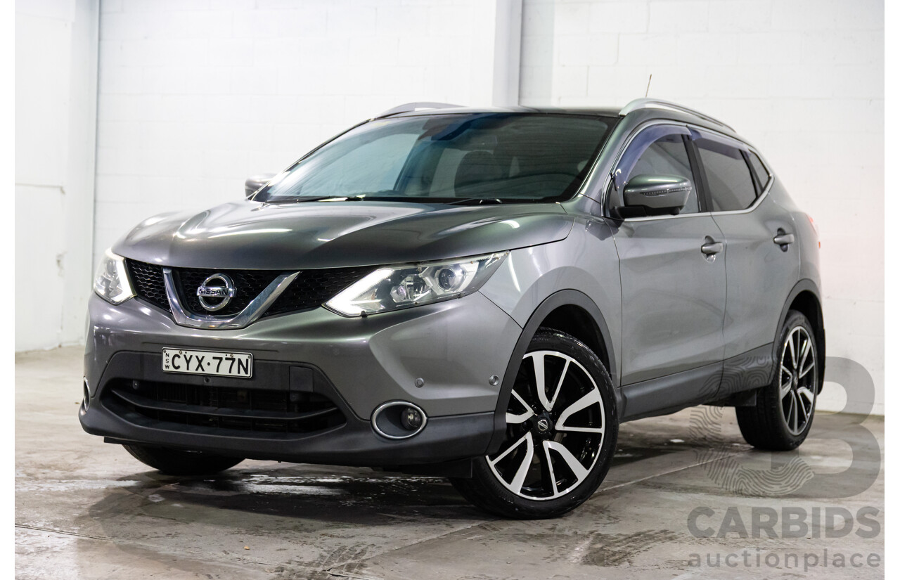 5/2015 Nissan Qashqai TL J11 4d Wagon Grey Turbo Diesel 1.6L