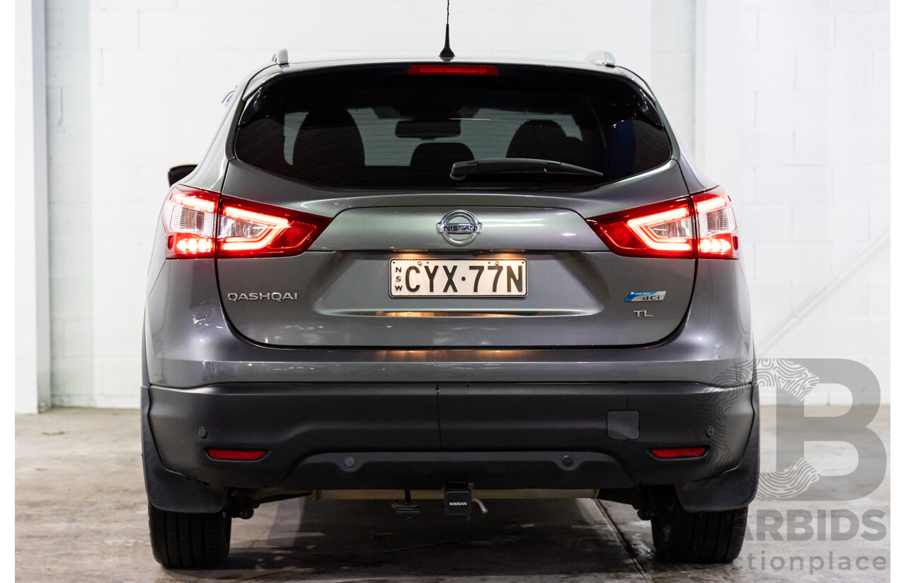 5/2015 Nissan Qashqai TL J11 4d Wagon Grey Turbo Diesel 1.6L