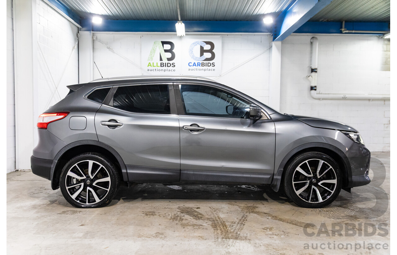 5/2015 Nissan Qashqai TL J11 4d Wagon Grey Turbo Diesel 1.6L