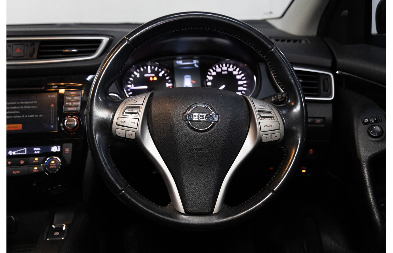 5/2015 Nissan Qashqai TL J11 4d Wagon Grey Turbo Diesel 1.6L