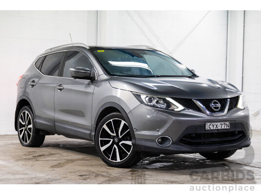 5/2015 Nissan Qashqai TL J11 4d Wagon Grey Turbo Diesel 1.6L